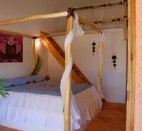 Bedroom of the Hotel RINCON RUBI - Las Galeras - Dominican Republic
